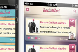 SocialiZed iOS Mobile App